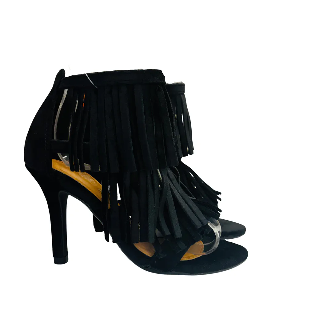 Sandalia mujer tacón 7 cm tipo botín - Vizzano