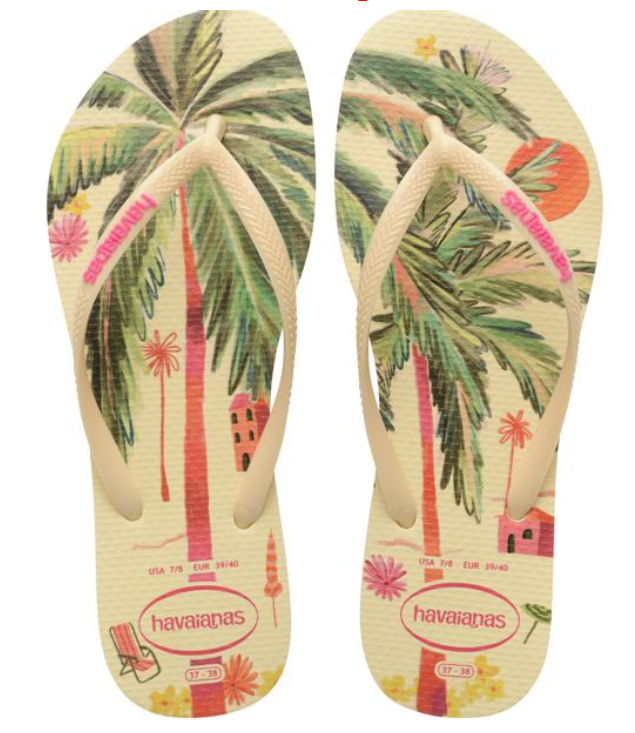 Sandalias Havaianas Estampado Tropical | Estilo y Confort