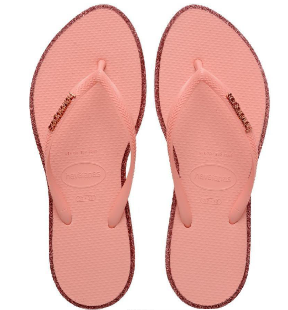 Sandalias Havaianas Slim Glitter Rosa | Estilo y Comodidad