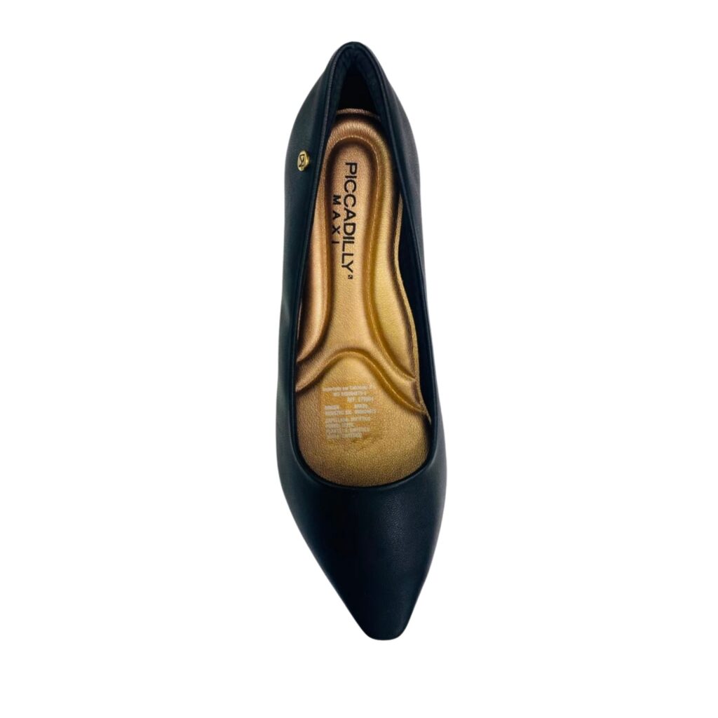 Alternative view of Zapato Clásico Piccadilly Negro con Tacón Bajo para Mujer