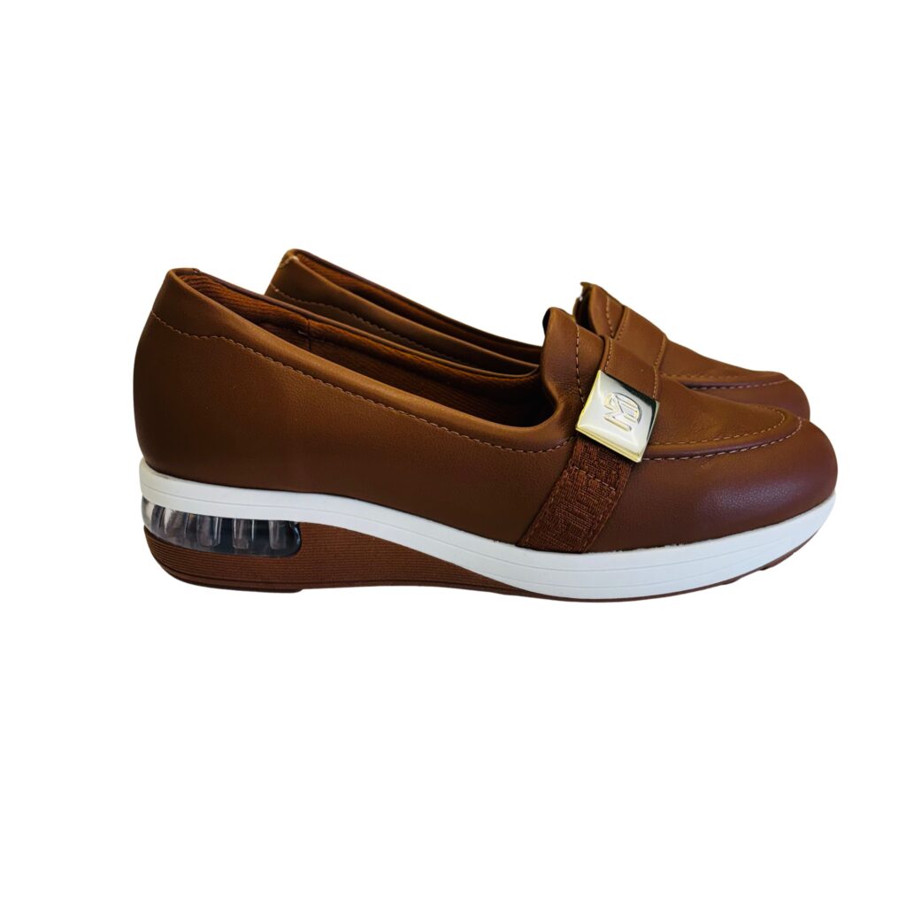 Tenis Modare con Plataforma para Mujer - Color Marrón