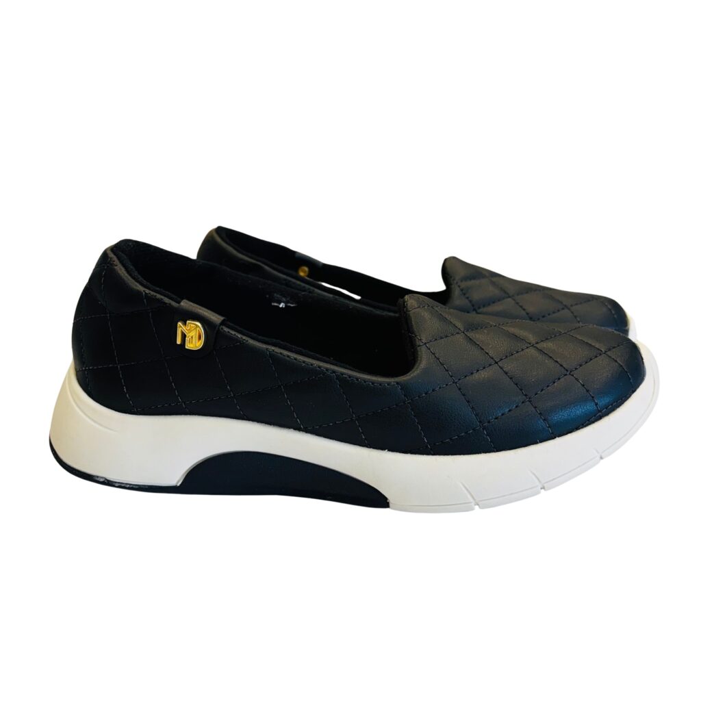 Tenis Slip-On Beira Rio Acolchados para Mujer - Color Negro